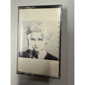 Madonna Self-Titled Debut Album Cassette Tape 1983 Sire Holiday Lucky Star Pop